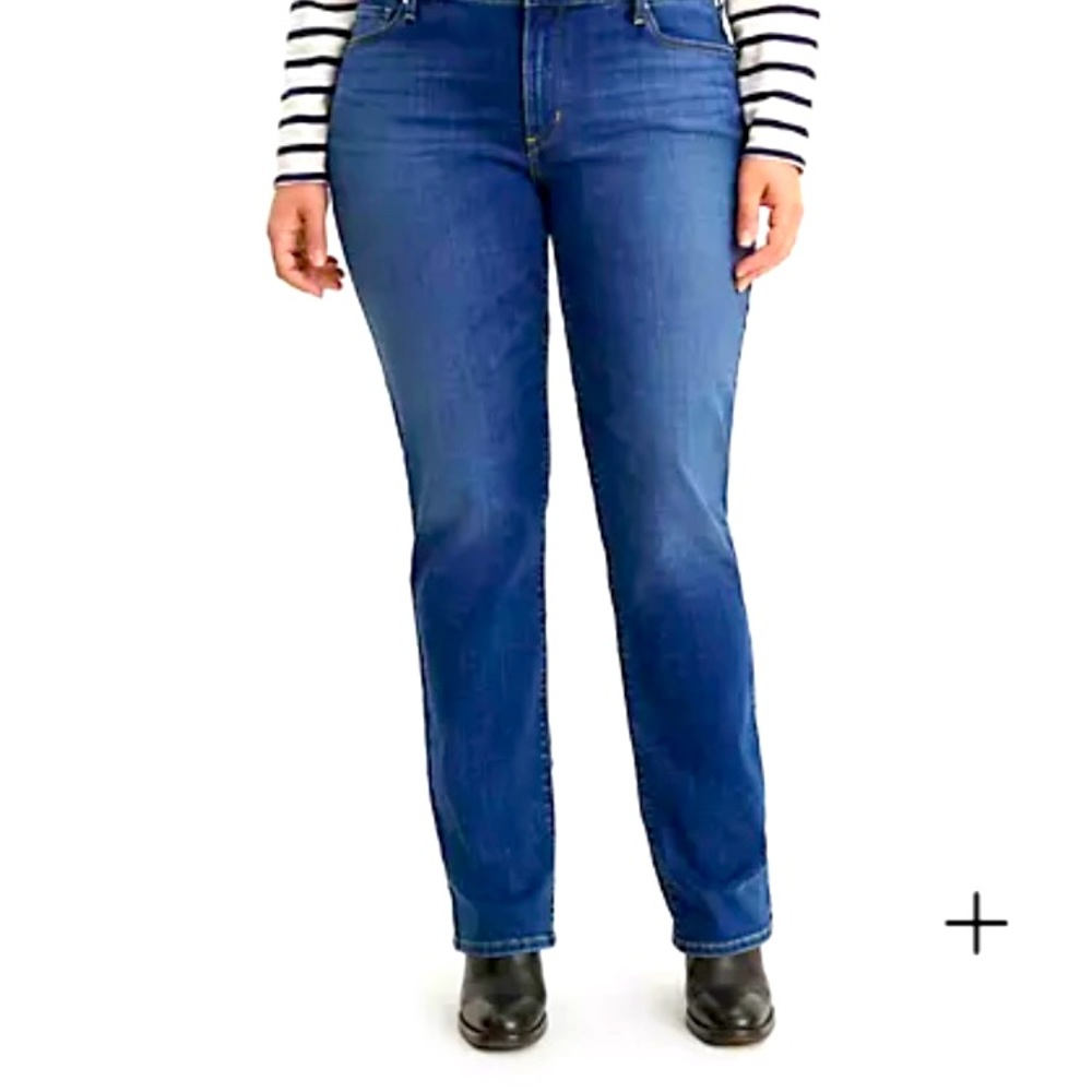 Levi’s 414 Classic Straight Women’s Jean Plus Size